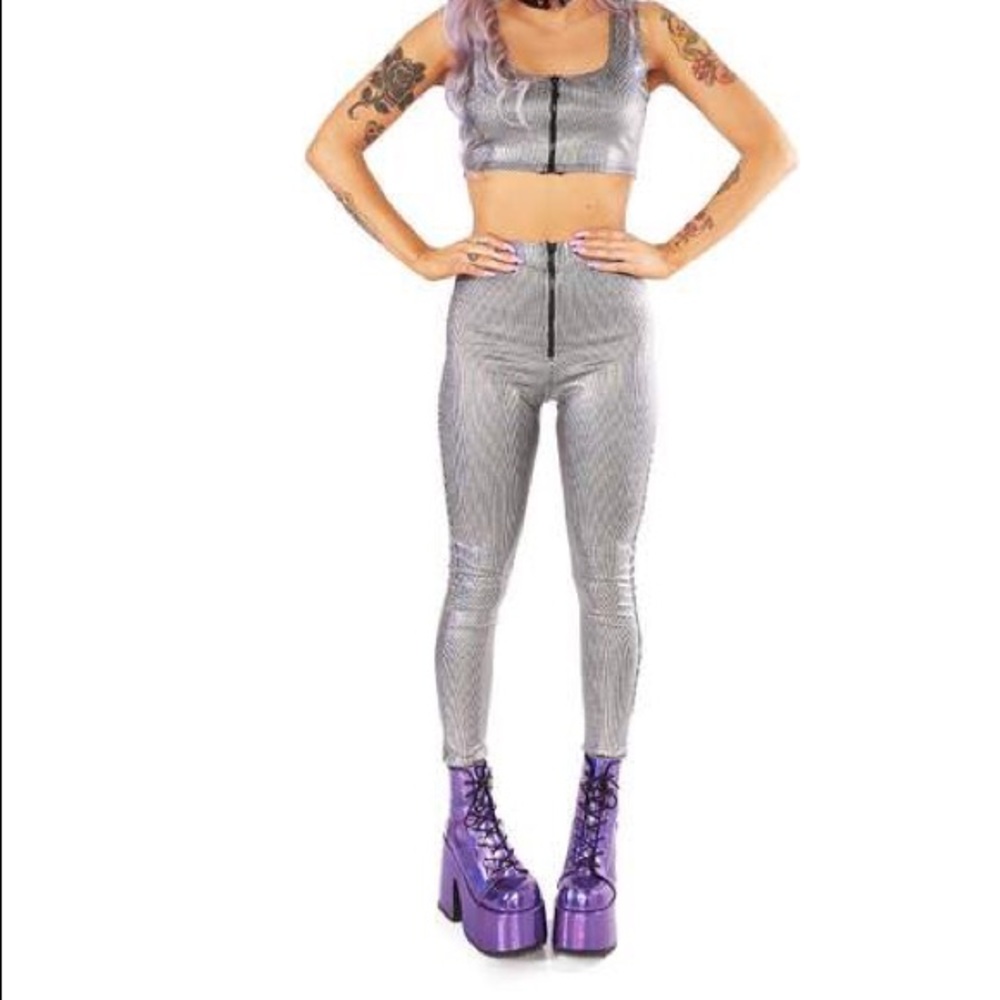 Silver two piece set